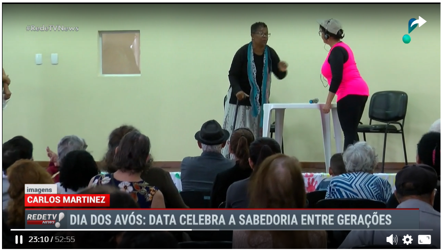 A matéria inicia no minuto 21'40