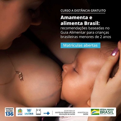 Logo Amamenta e Alimenta Brasil