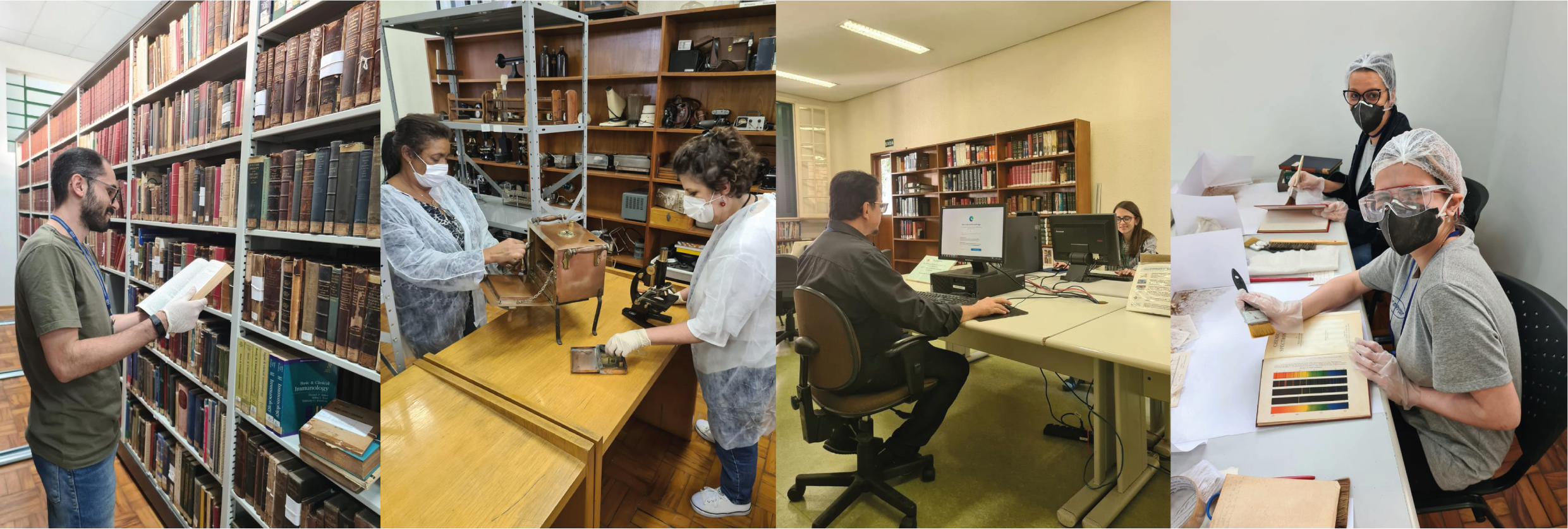 Pessoas sentadas ao redor de uma bibliotecaDescrição gerada automaticamente com confiança média